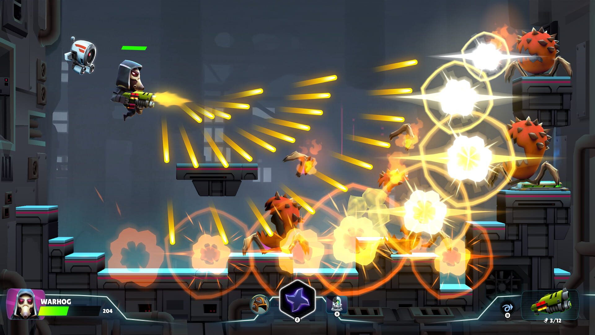 Screenshot for Autogun Heroes: Supercharged