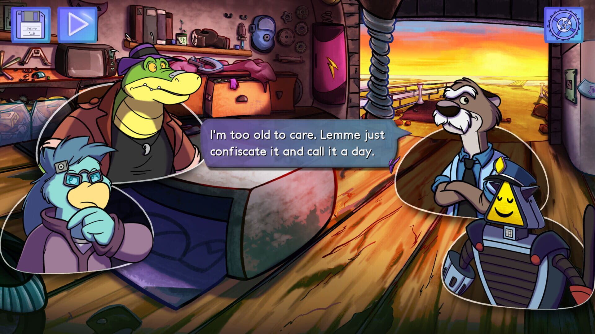 Screenshot for Brok: Natal Tail, A New Christmas