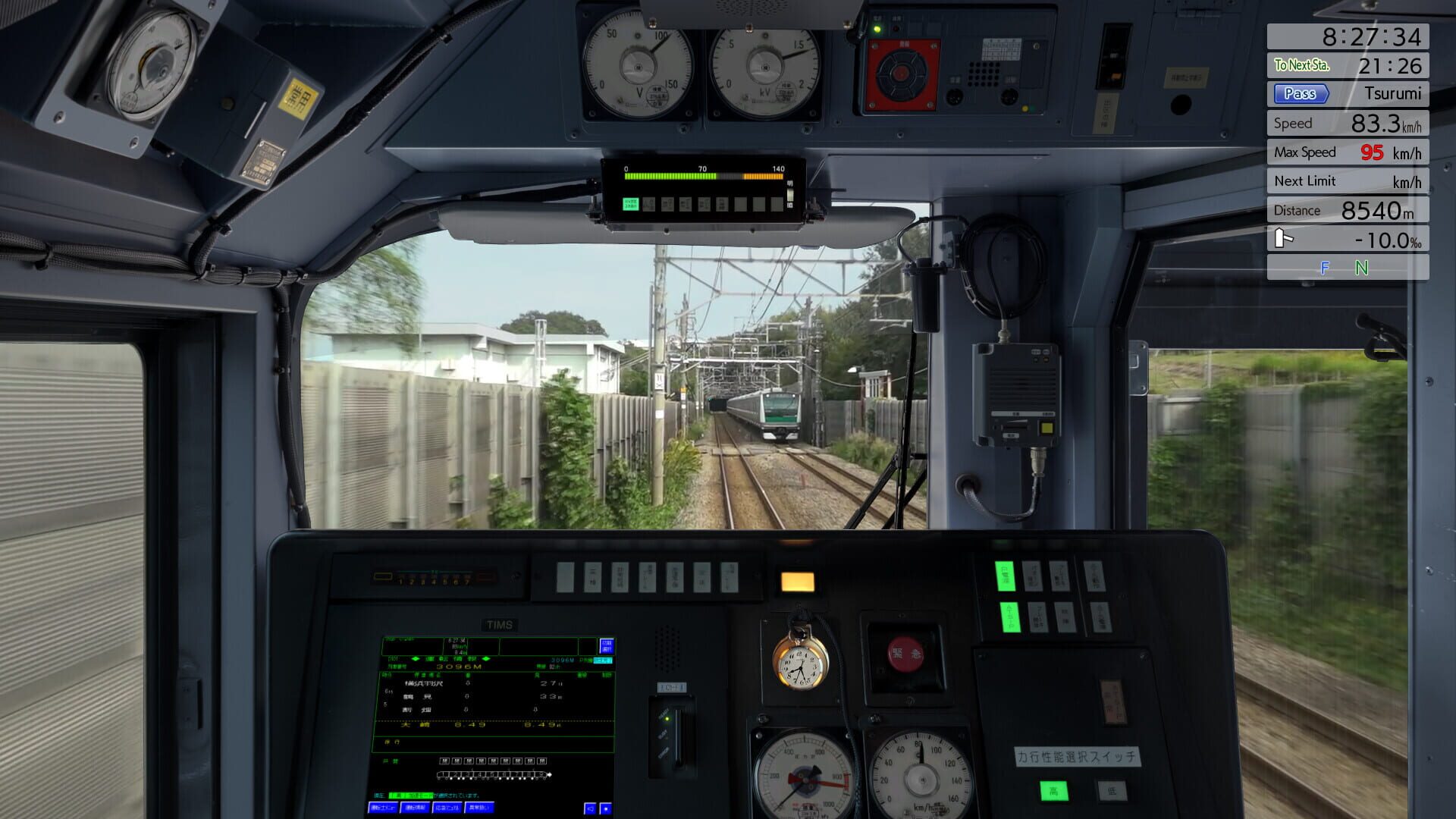 Screenshot for JR East Train Simulator: Tokaido Freight Line (Nebukawa to Tokyo, Shinjuku) E257-2000, 5500 Series