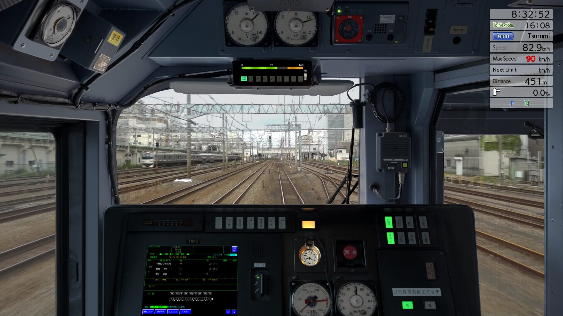 Screenshot for JR East Train Simulator: Tokaido Freight Line (Nebukawa to Tokyo, Shinjuku) E257-2000, 5500 Series