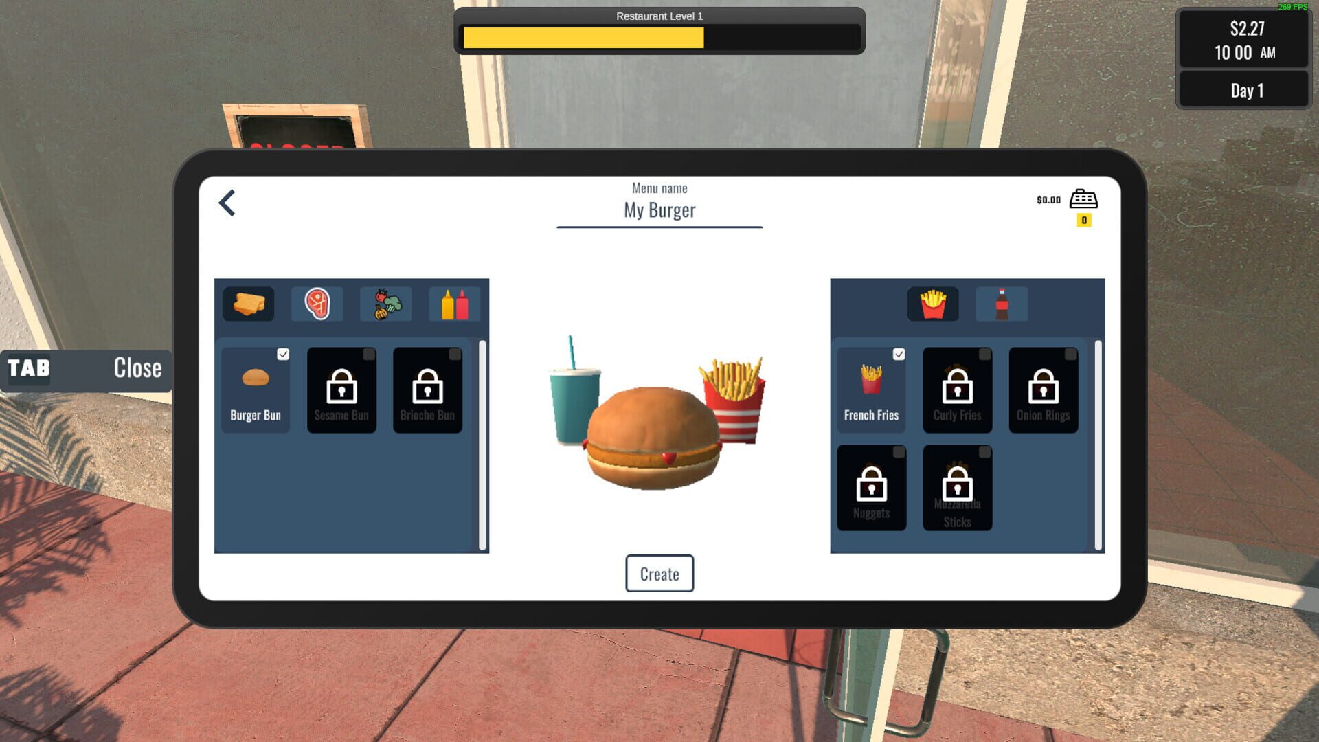 Screenshot for Restaurant Owner: A Restaurant Simulator