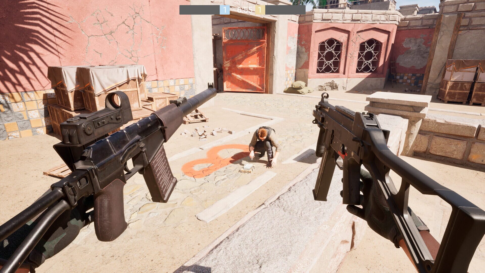 Screenshot for Hand Simulator: Shooter