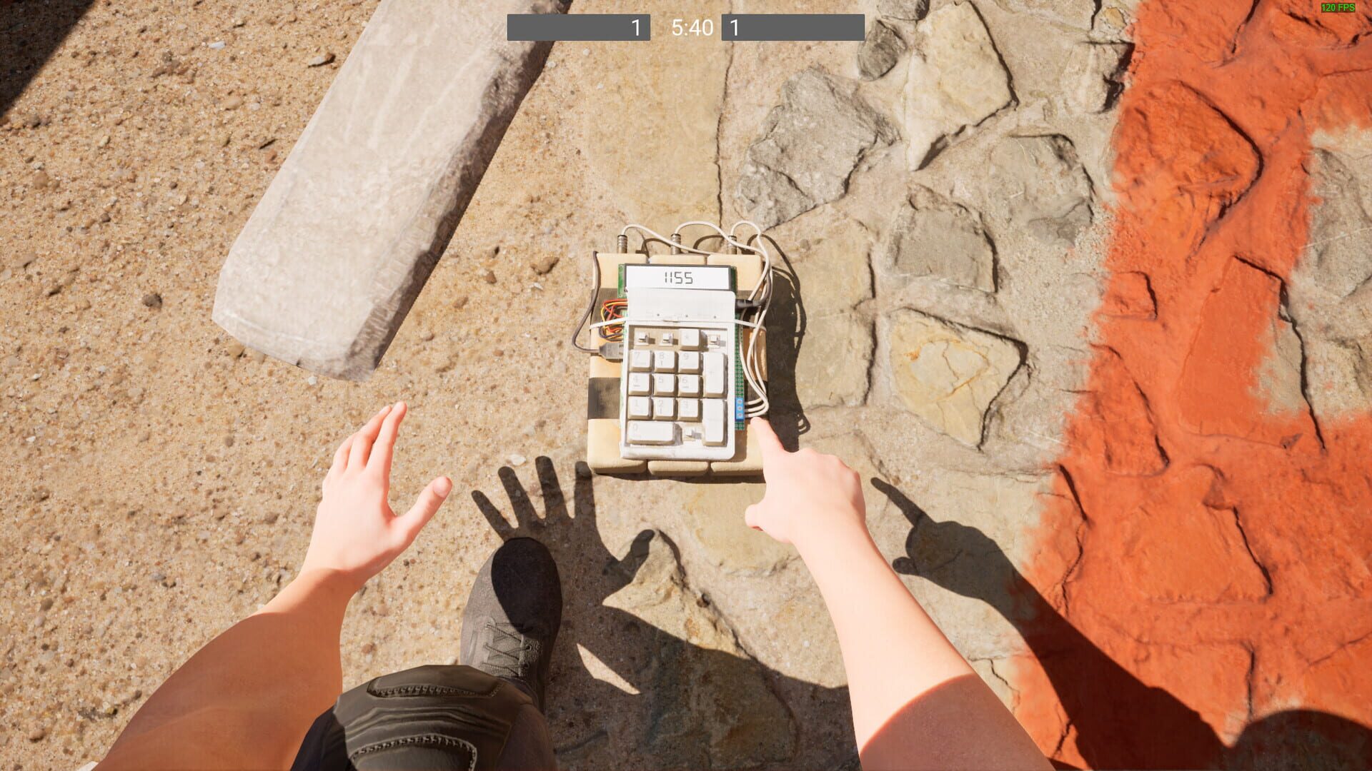 Screenshot for Hand Simulator: Shooter