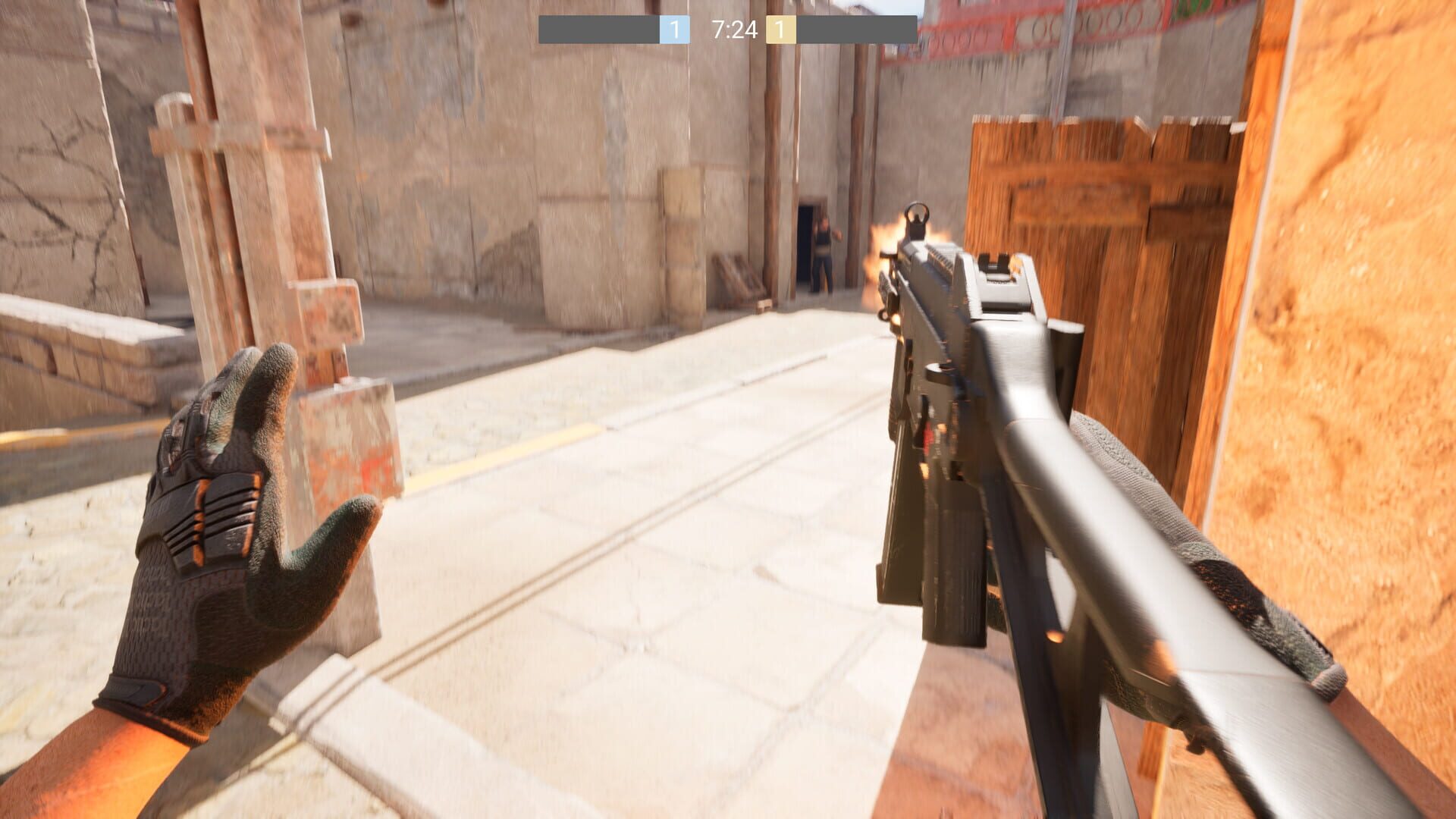 Screenshot for Hand Simulator: Shooter