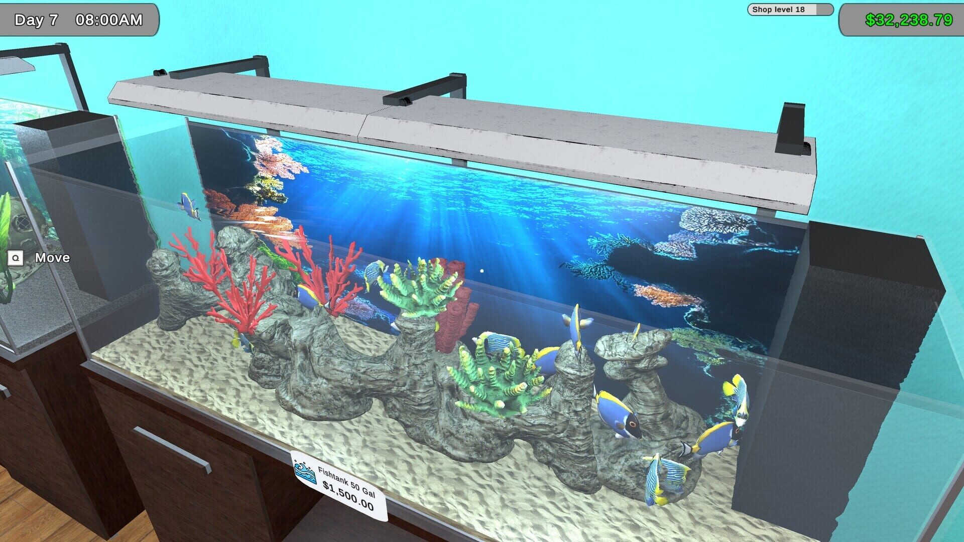 Screenshot for Fish Shop Simulator