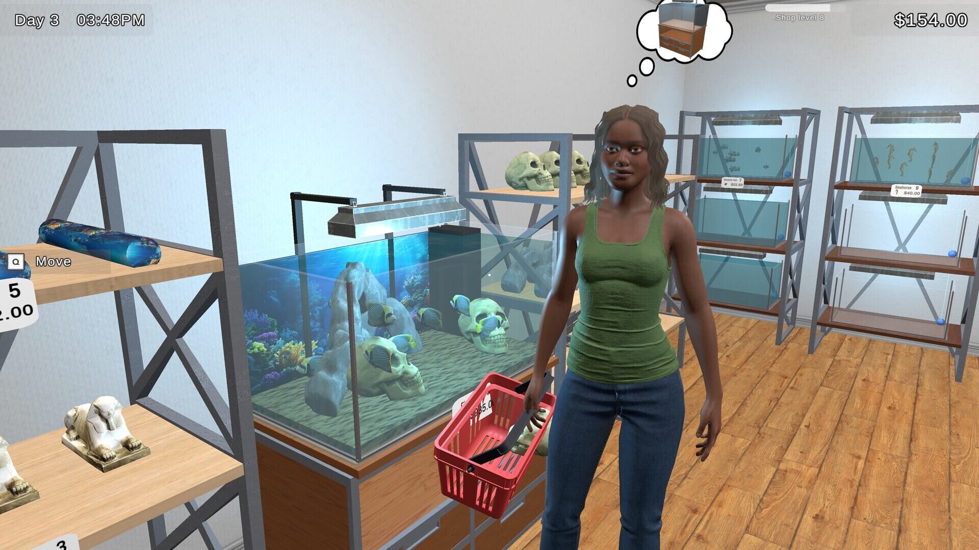 Screenshot for Fish Shop Simulator