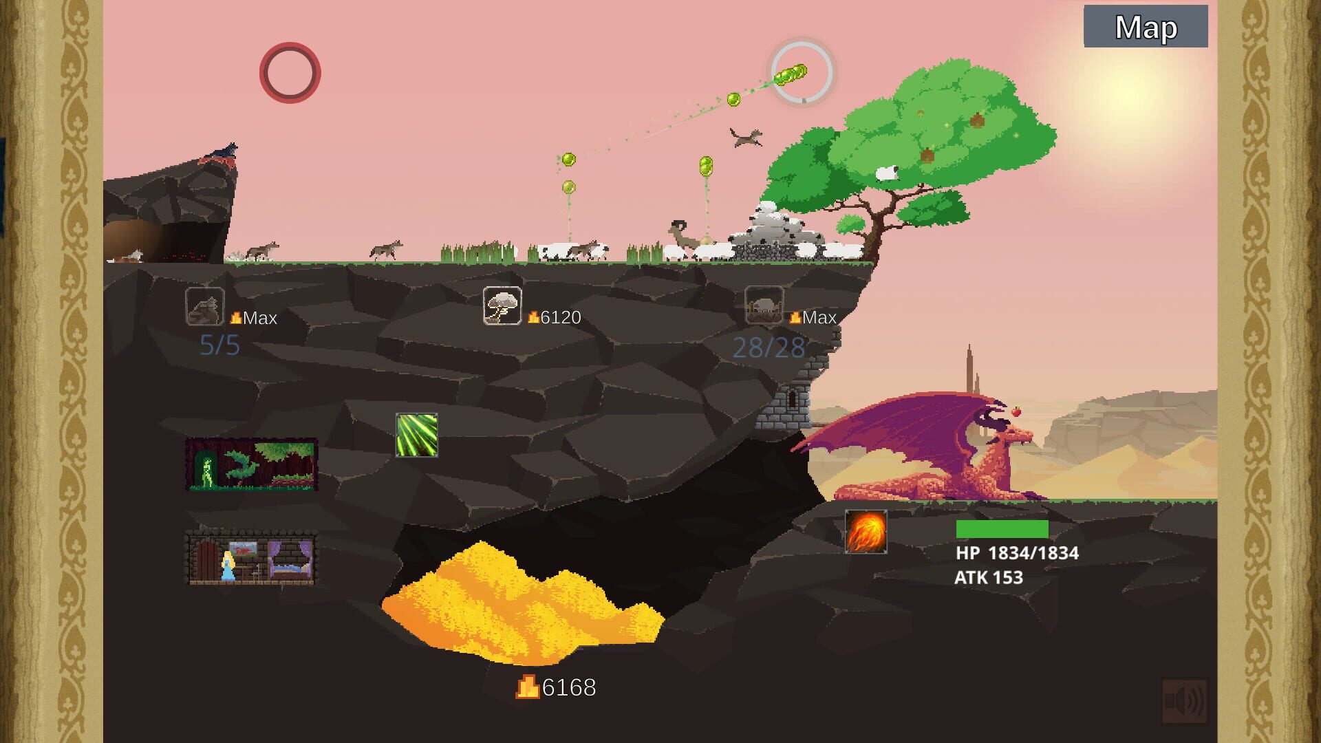 Screenshot for Gragyriss, Captor of Princesses