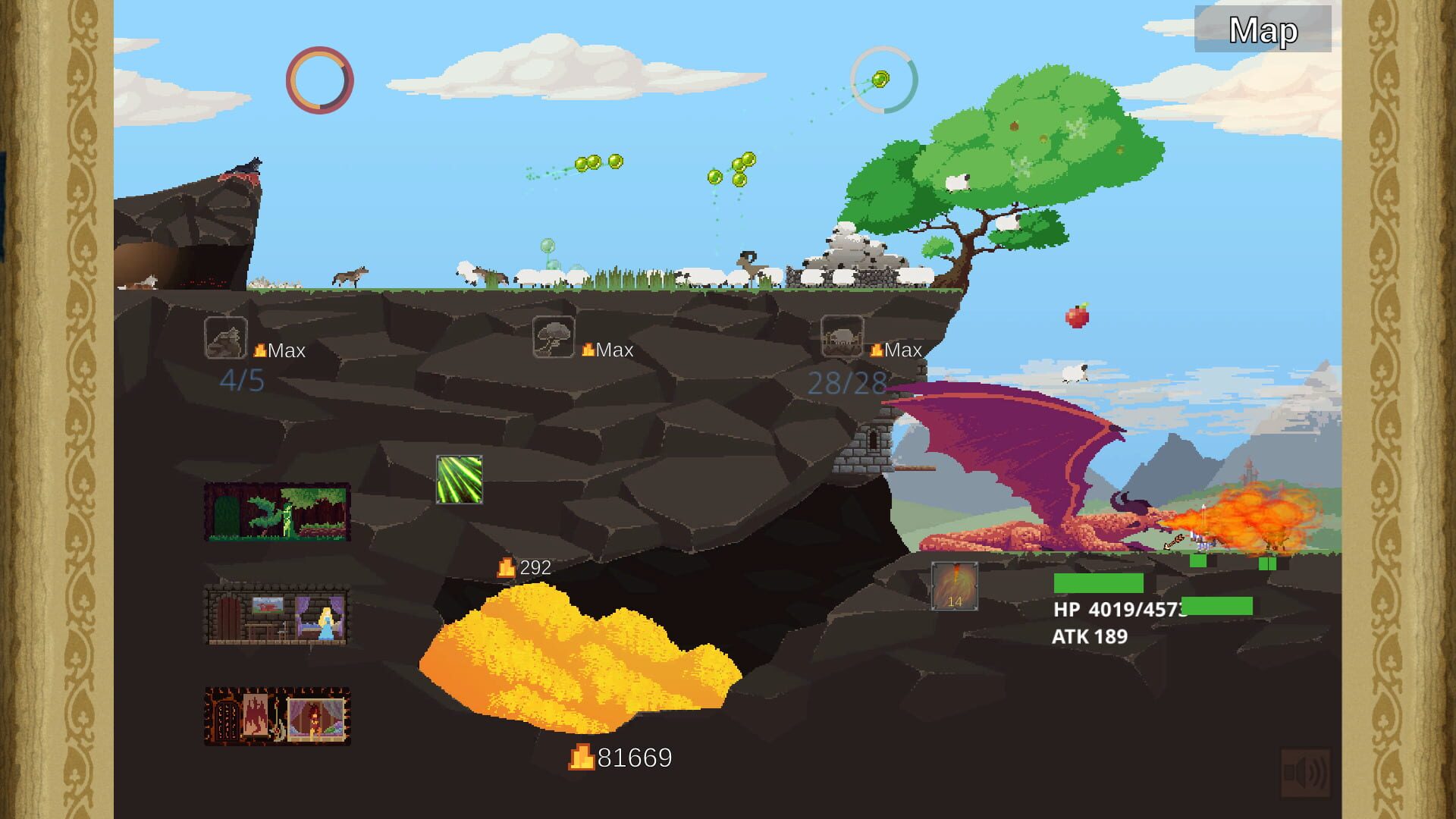 Screenshot for Gragyriss, Captor of Princesses