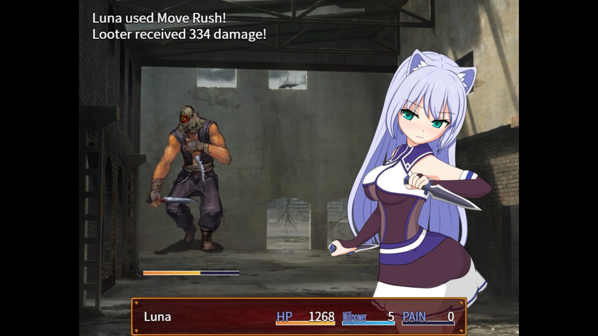 Screenshot for Luna and the Wasted City of Sin
