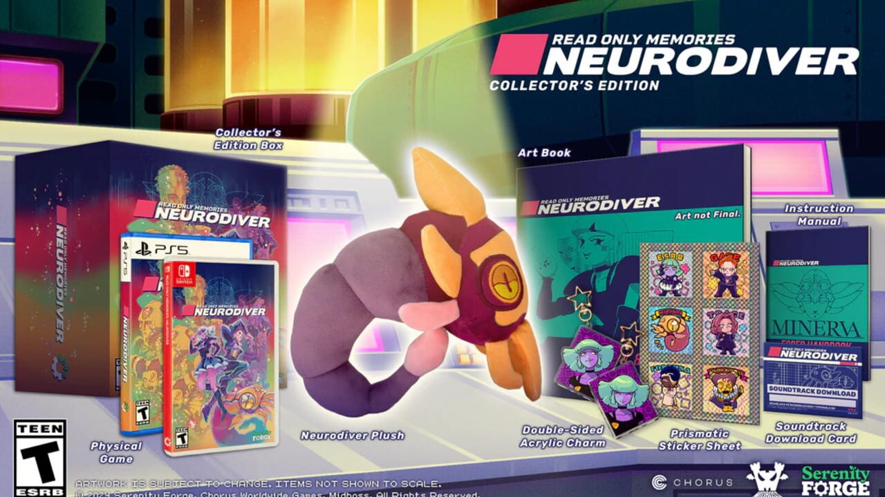 Screenshot for Read Only Memories: Neurodiver