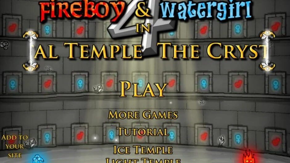 Screenshot for Fireboy & Watergirl 4: The Crystal Temple
