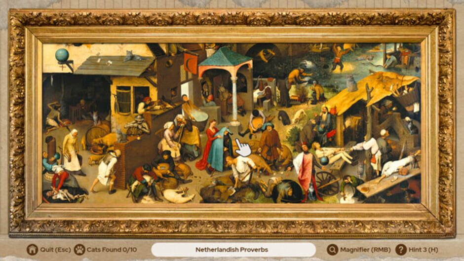 Screenshot for Cats of Mona Lisa: A Hidden Object Game