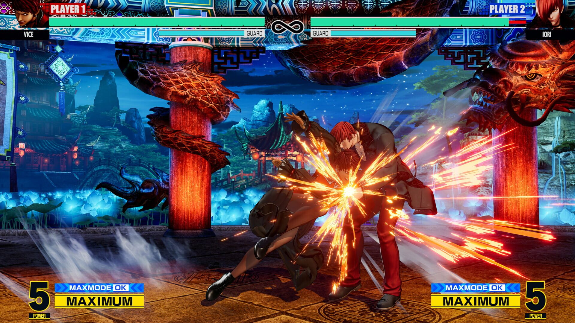 Screenshot for The King of Fighters XV: Characters Mature & Vice