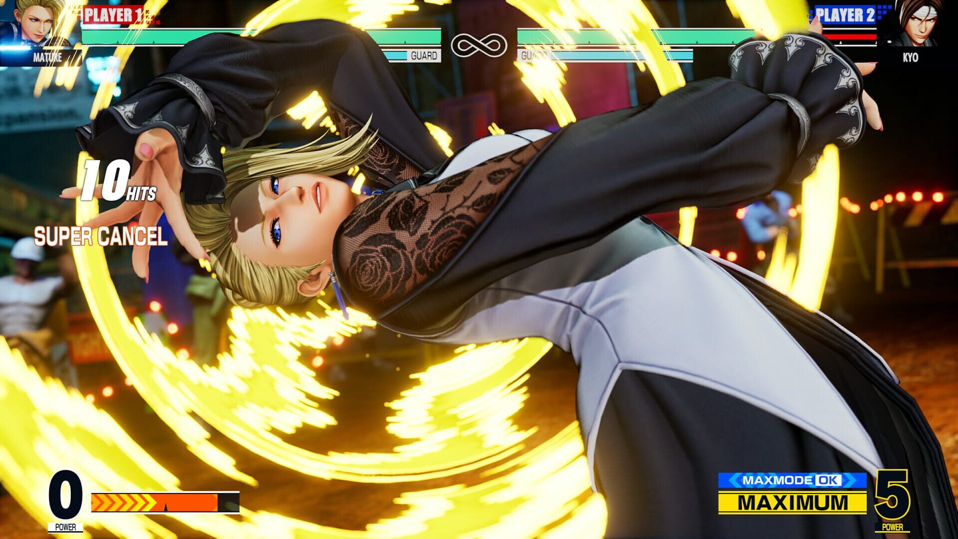 Screenshot for The King of Fighters XV: Characters Mature & Vice