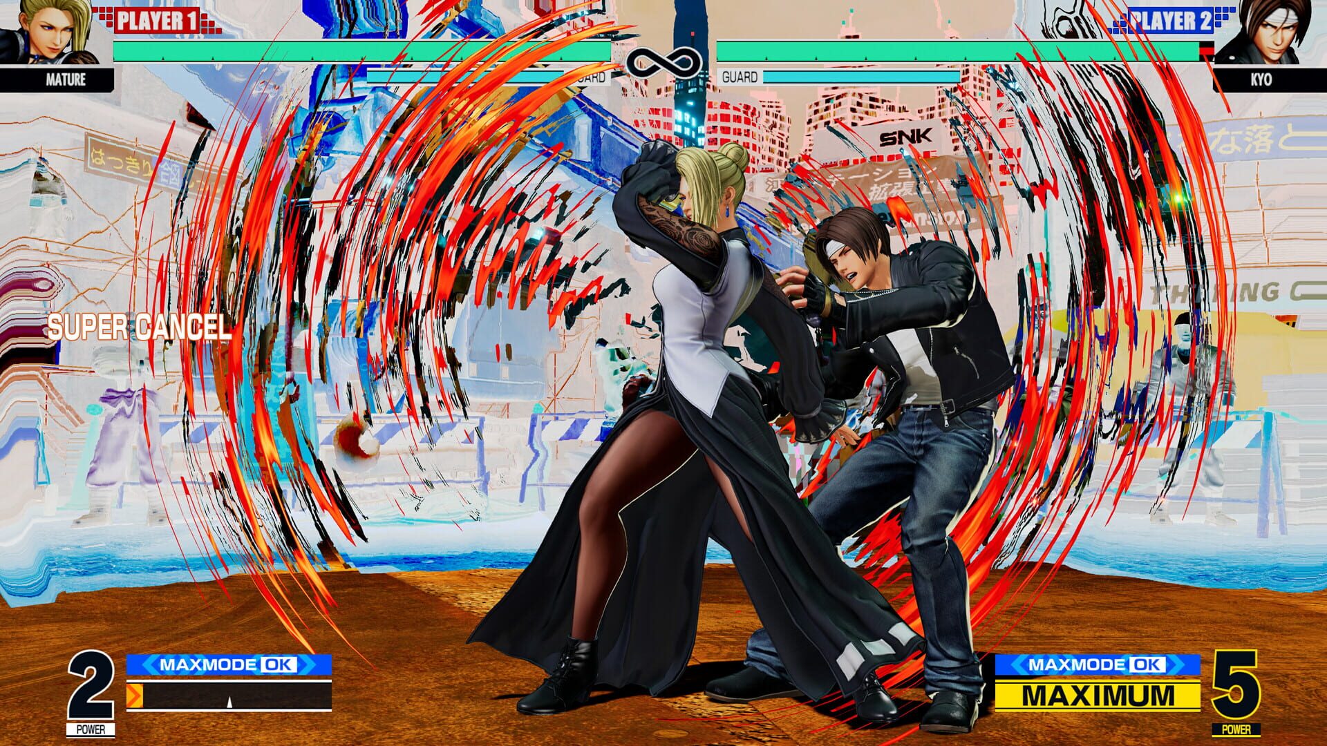 Screenshot for The King of Fighters XV: Characters Mature & Vice