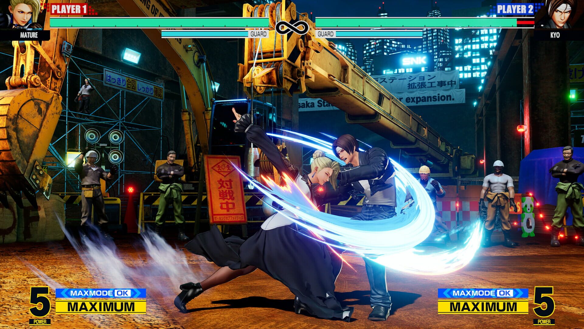 Screenshot for The King of Fighters XV: Characters Mature & Vice