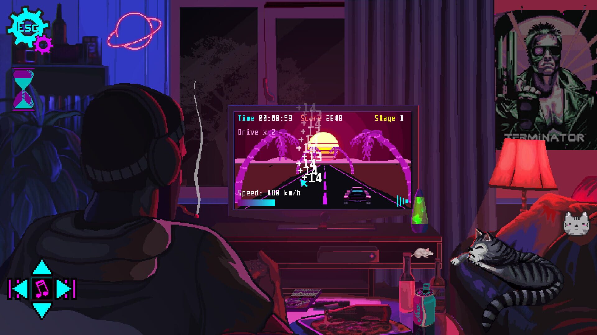 Screenshot for Neon Doomer 85