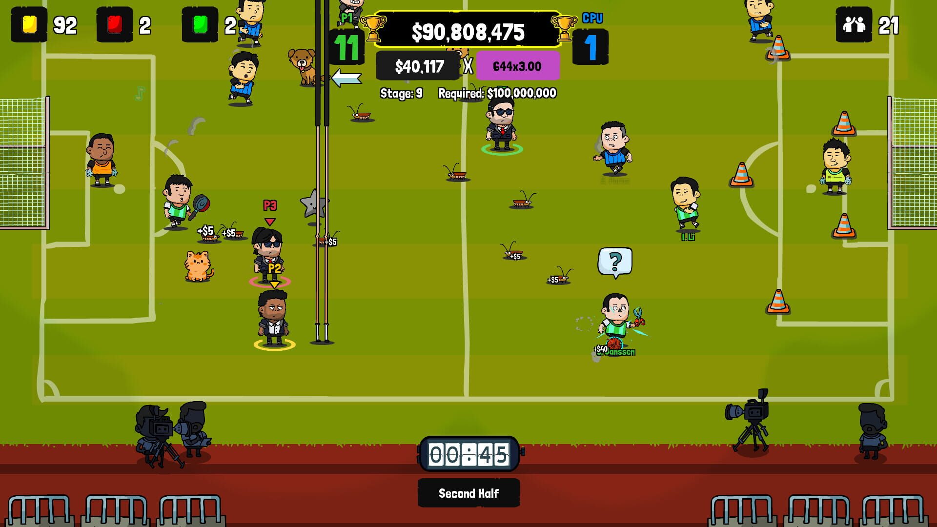 Screenshot for Super Senseless Soccer