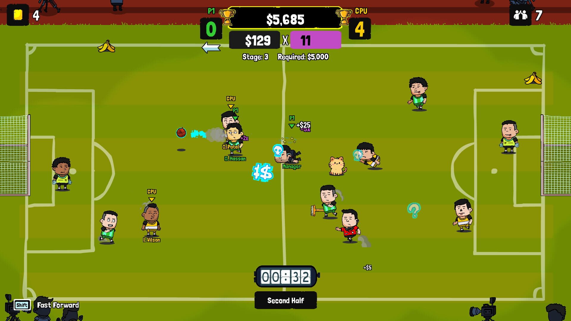 Screenshot for Super Senseless Soccer
