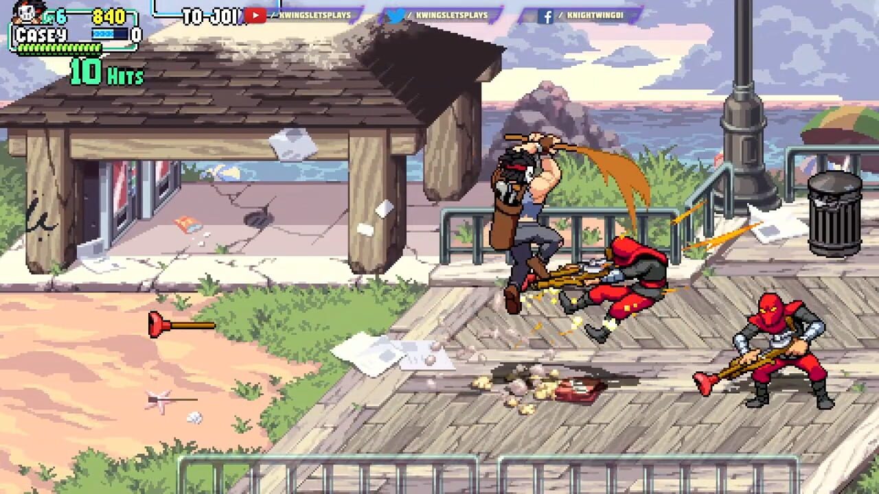 Screenshot for Teenage Mutant Ninja Turtles: Shredder's Revenge