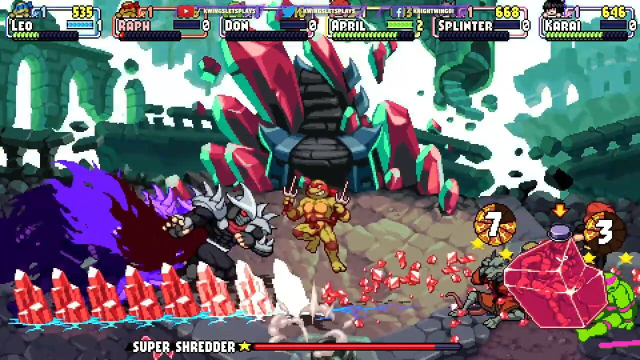 Screenshot for Teenage Mutant Ninja Turtles: Shredder's Revenge