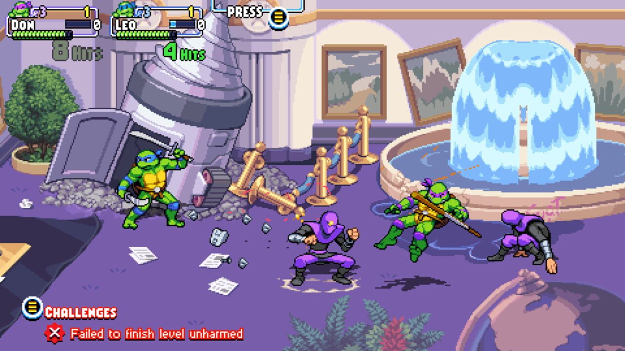 Screenshot for Teenage Mutant Ninja Turtles: Shredder's Revenge