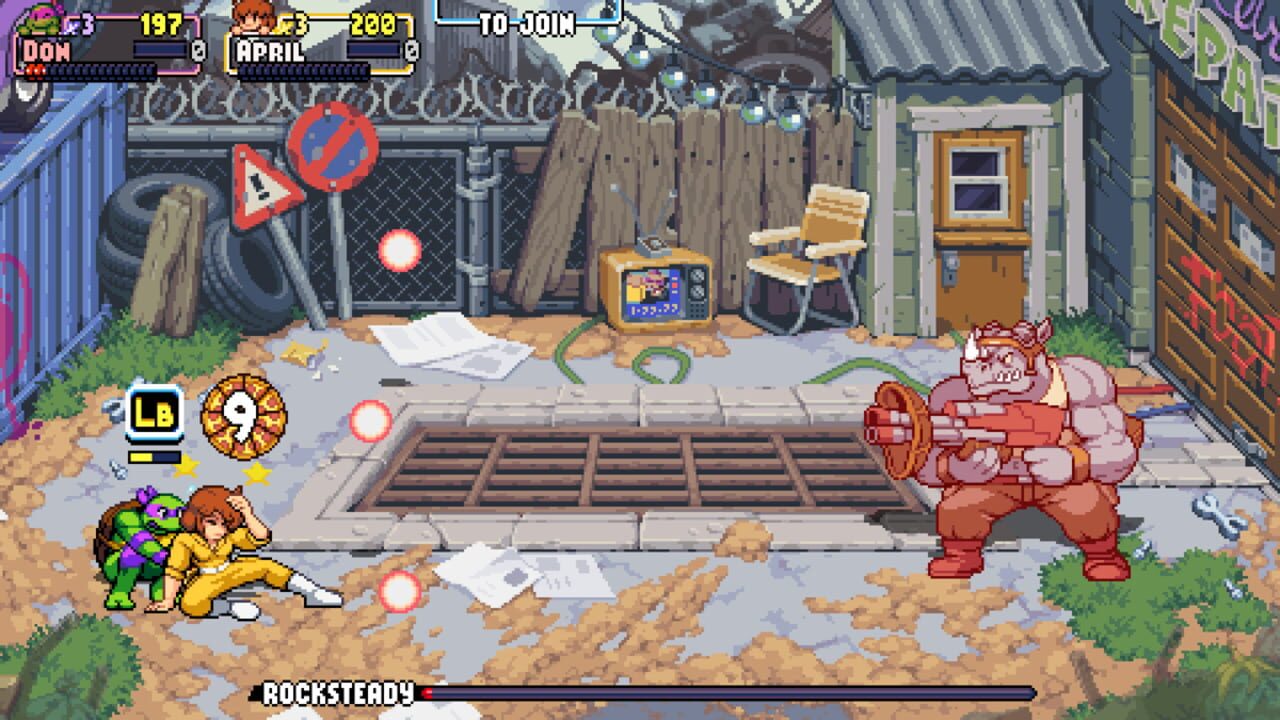 Screenshot for Teenage Mutant Ninja Turtles: Shredder's Revenge