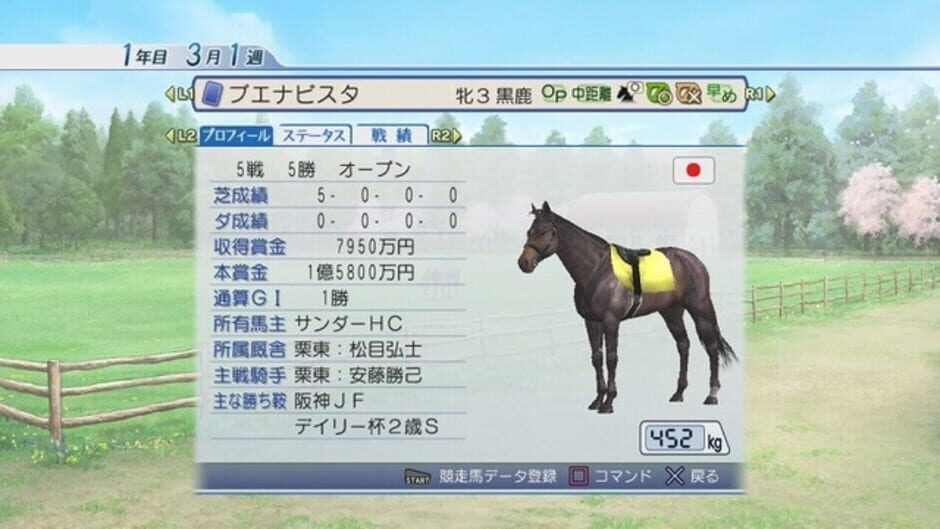 Screenshot for Winning Post World 2010