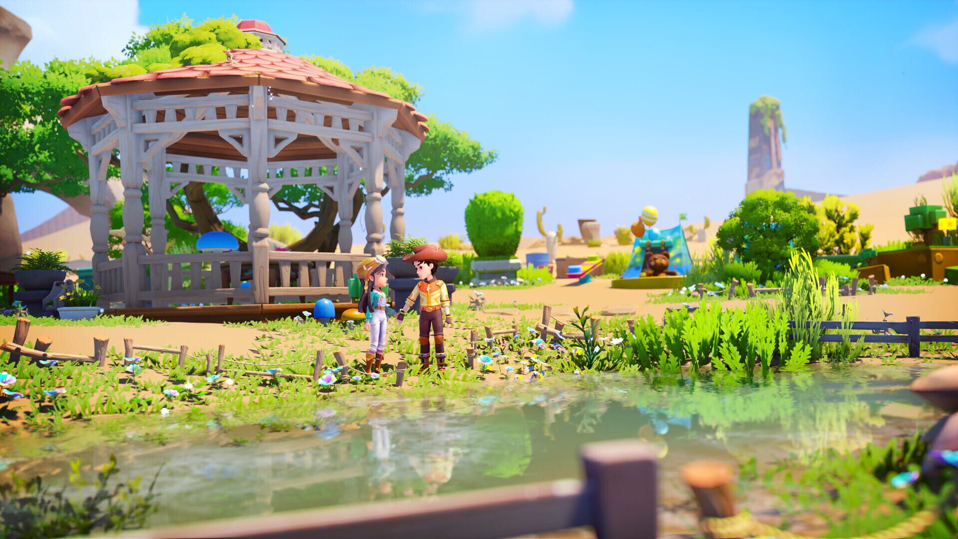 Screenshot for My Time at Sandrock: Love Chronicles