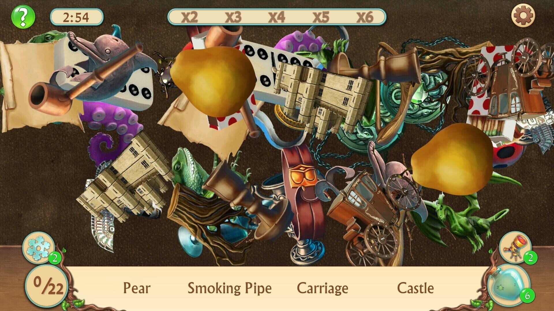 Screenshot for Spellchanted 2D Hidden Object Puzzle Adveture Tile-Matching