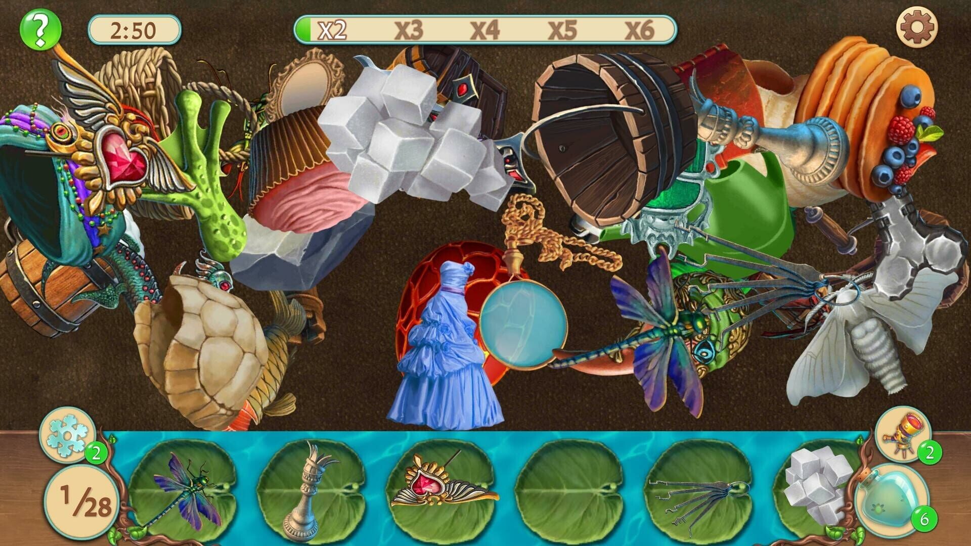 Screenshot for Spellchanted 2D Hidden Object Puzzle Adveture Tile-Matching