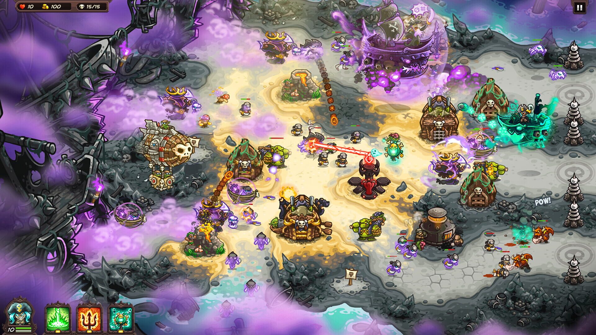 Screenshot for Kingdom Rush Vengeance: Pirate Kings
