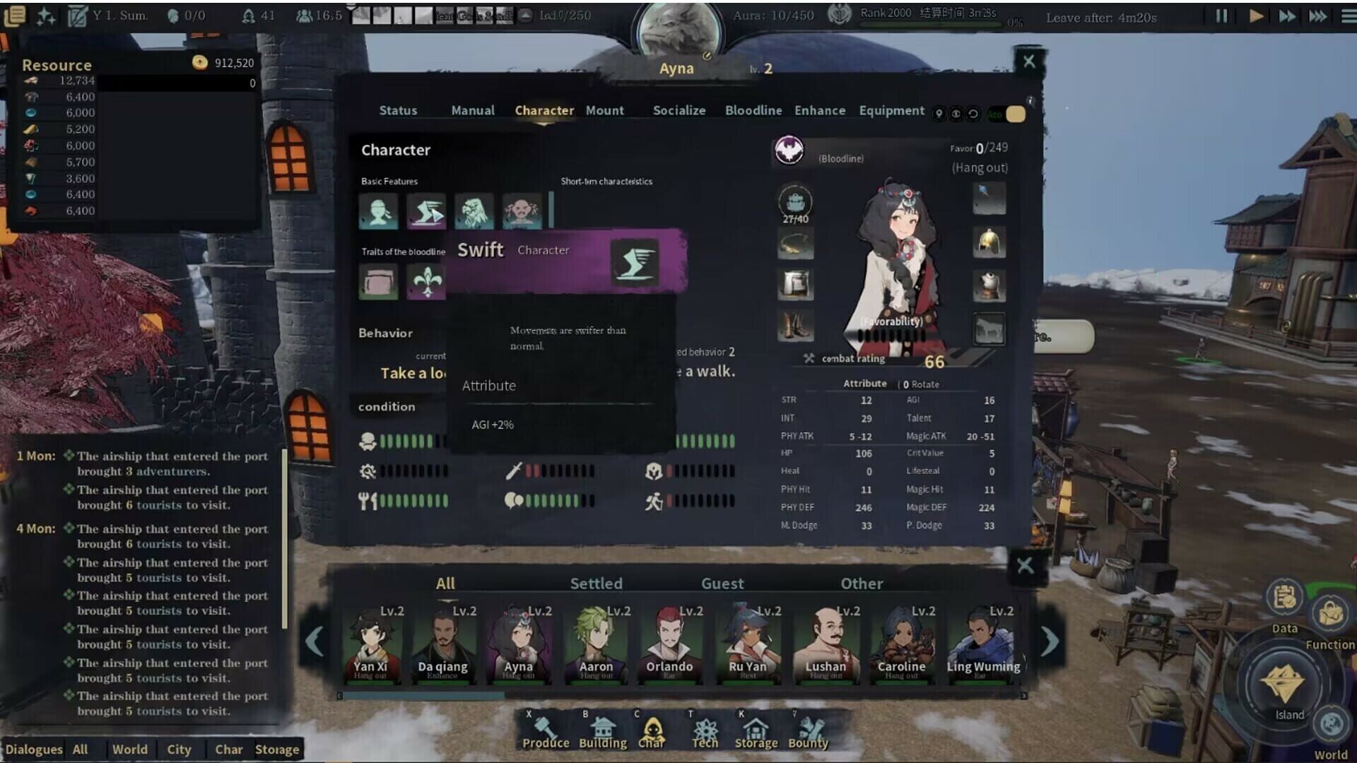 Screenshot for The Leviathan's Fantasy