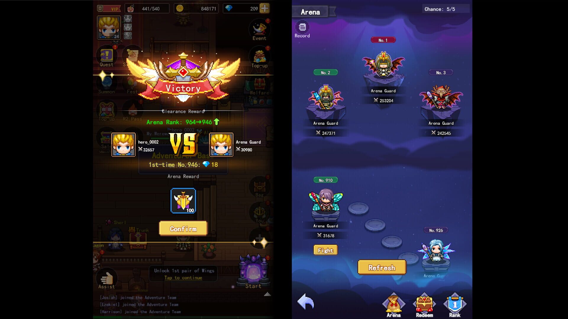 Screenshot for Pixel Dungeon RPG