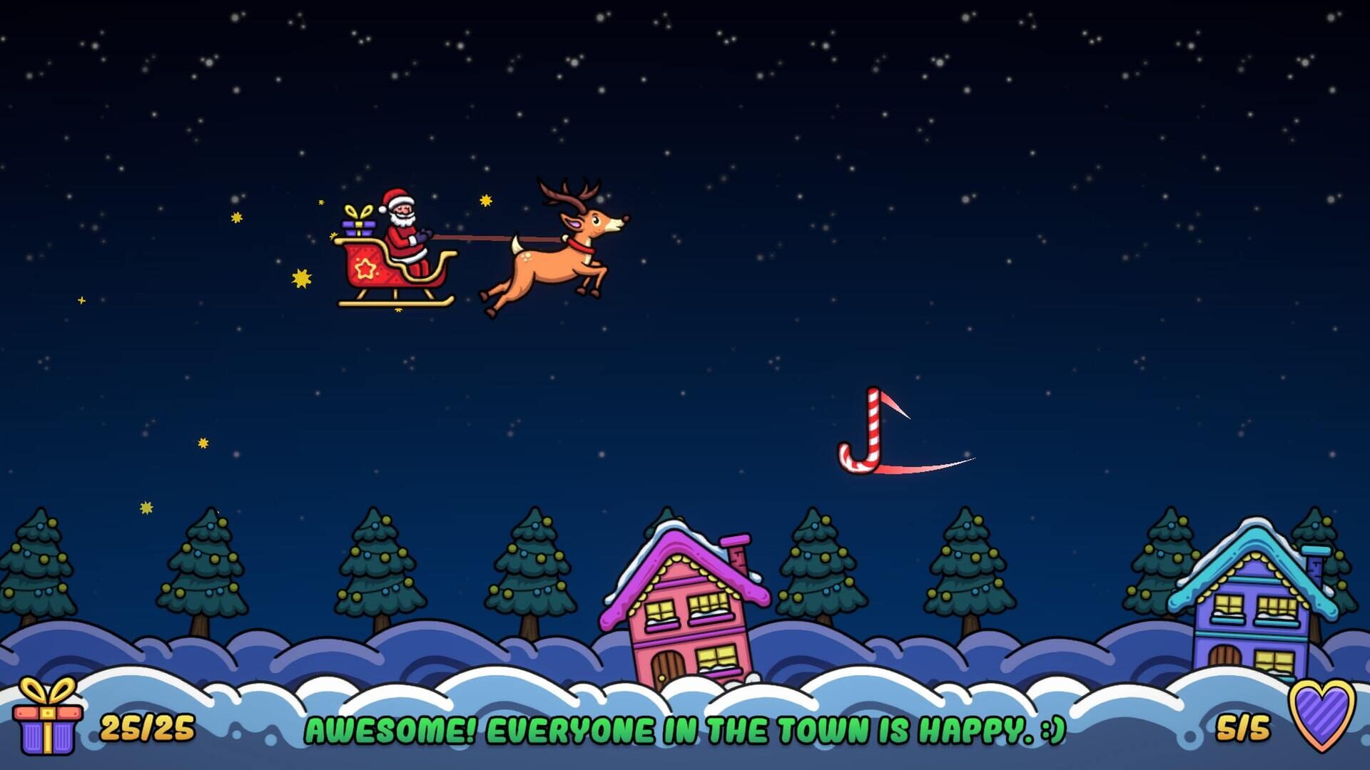 Screenshot for Learn to Play Vol. 9: Santa's Sleigh Ride