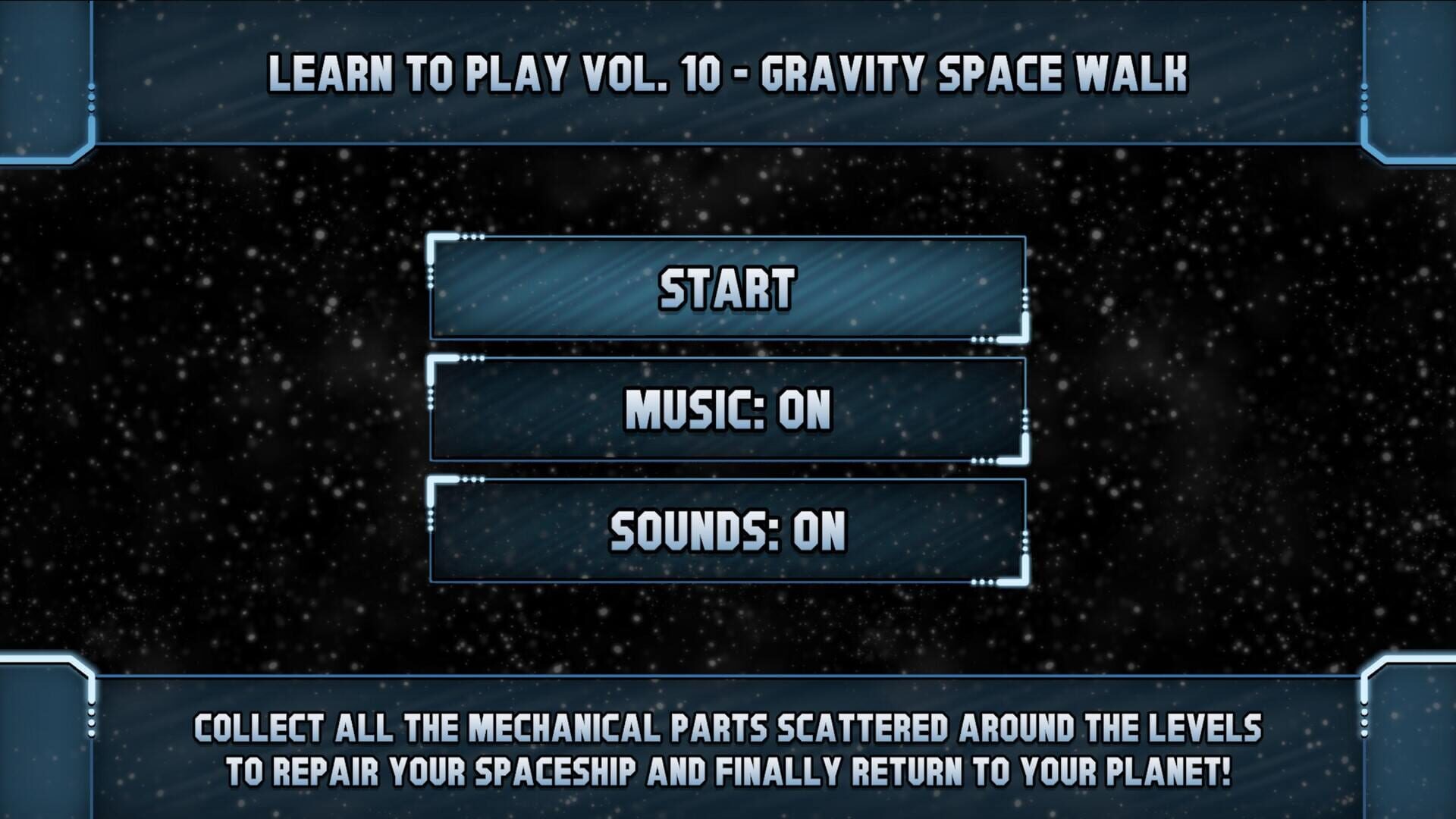 Screenshot for Learn to Play Vol. 10: Gravity Space Walk