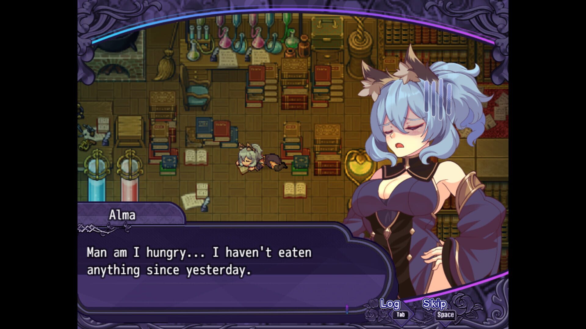 Screenshot for Alma and the Fragments of Cursed Memories