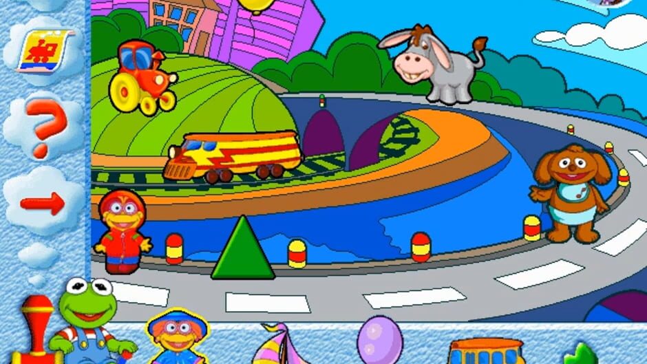 Screenshot for Muppet Babies: Toyland Train