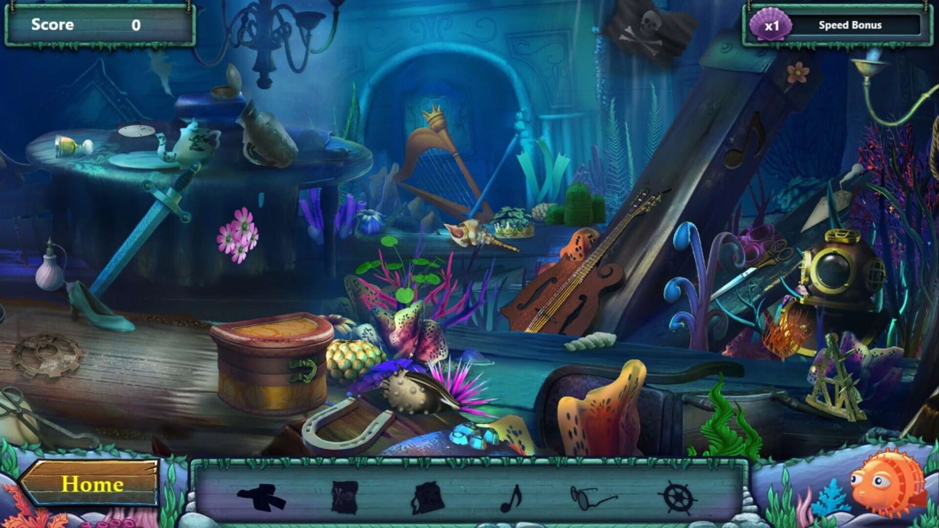 Screenshot for Disney The Little Mermaid: Undersea Treasures!