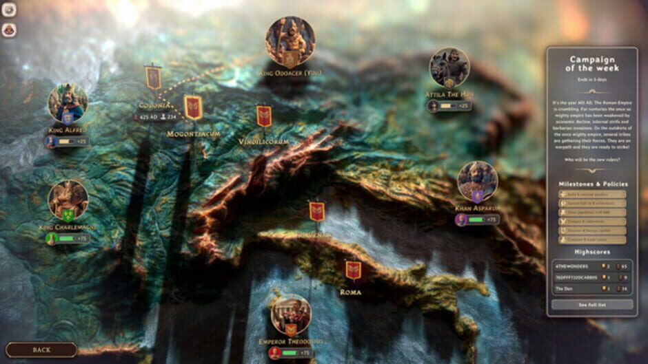 Screenshot for Yield! Fall of Rome