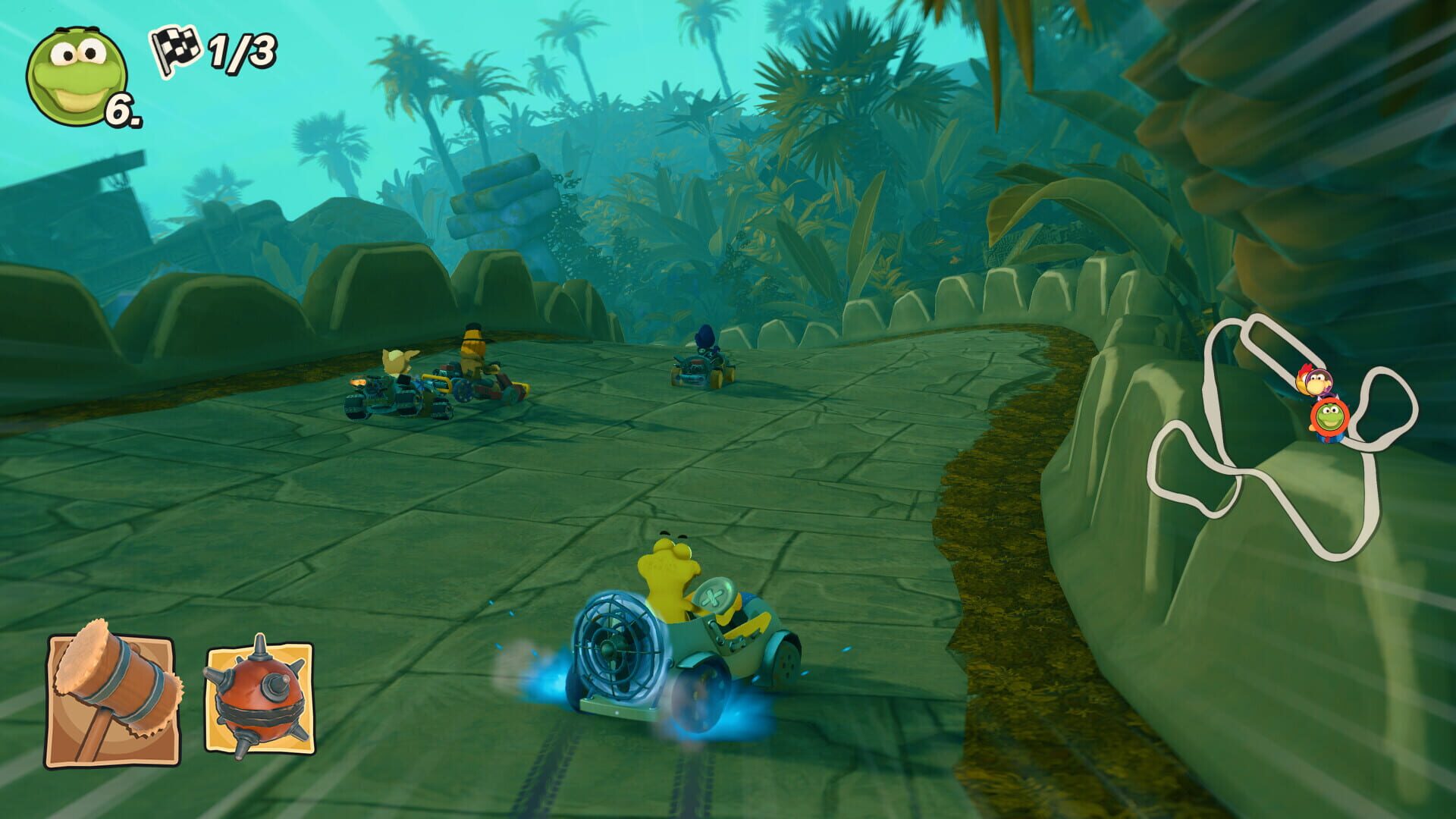 Screenshot for Moorhuhn Kart 4