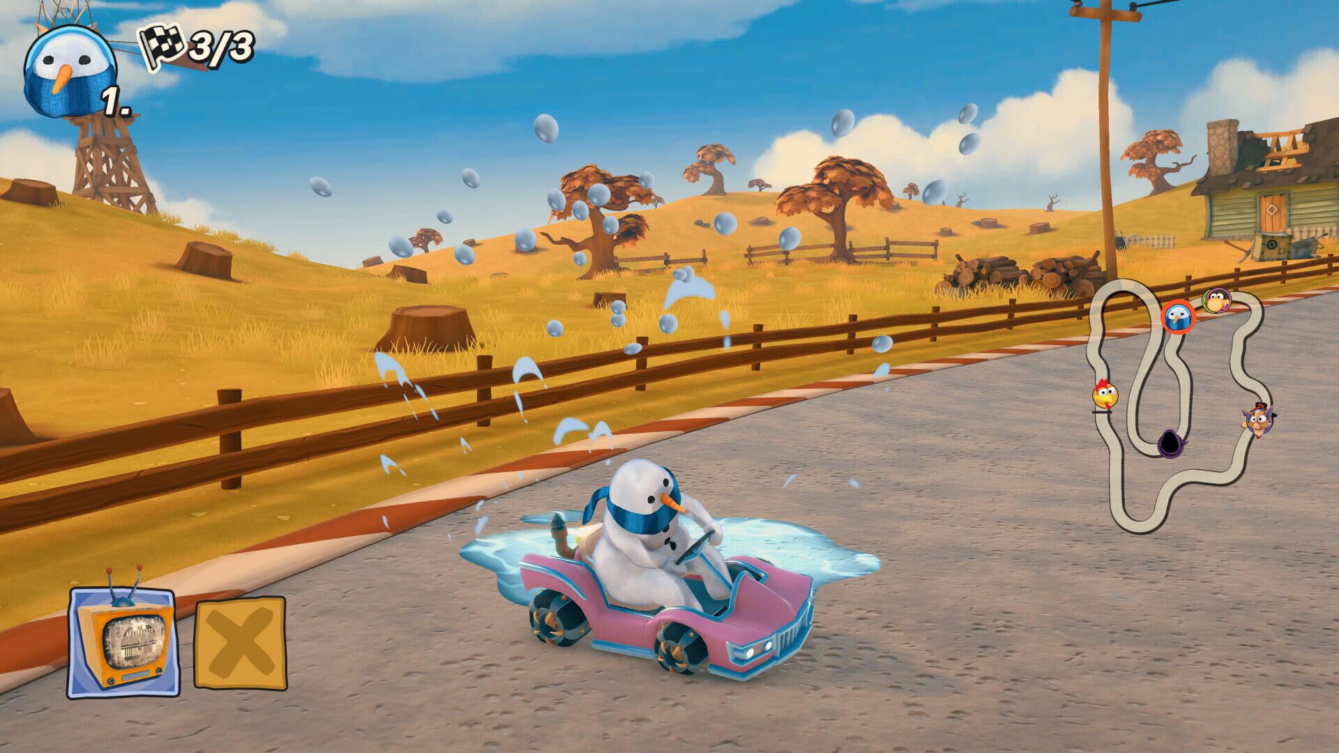 Screenshot for Moorhuhn Kart 4