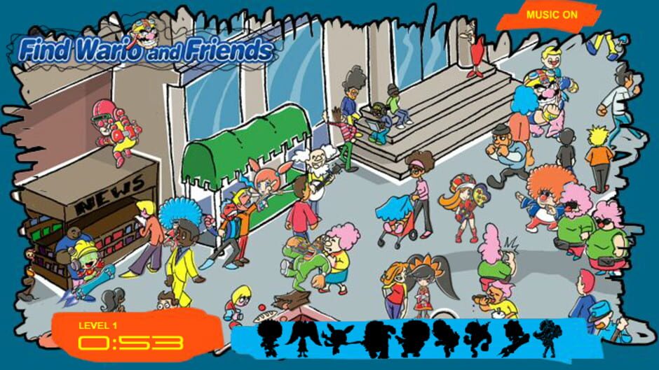 Screenshot for Find Wario and Friends