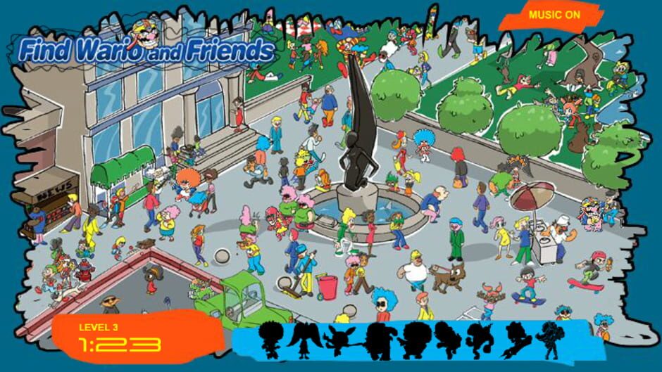 Screenshot for Find Wario and Friends