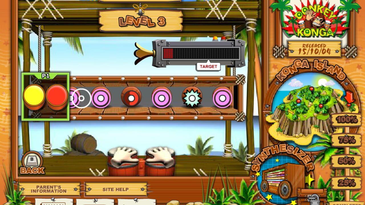 Screenshot for Donkey Konga