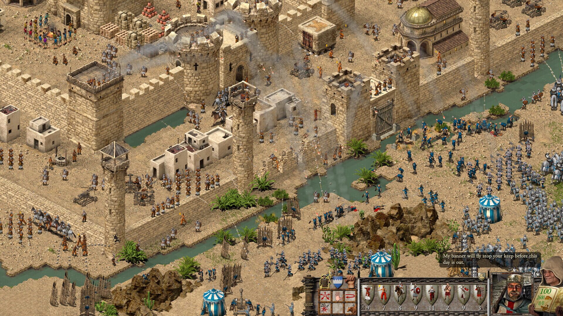 Screenshot for Stronghold: Crusader - Definitive Edition