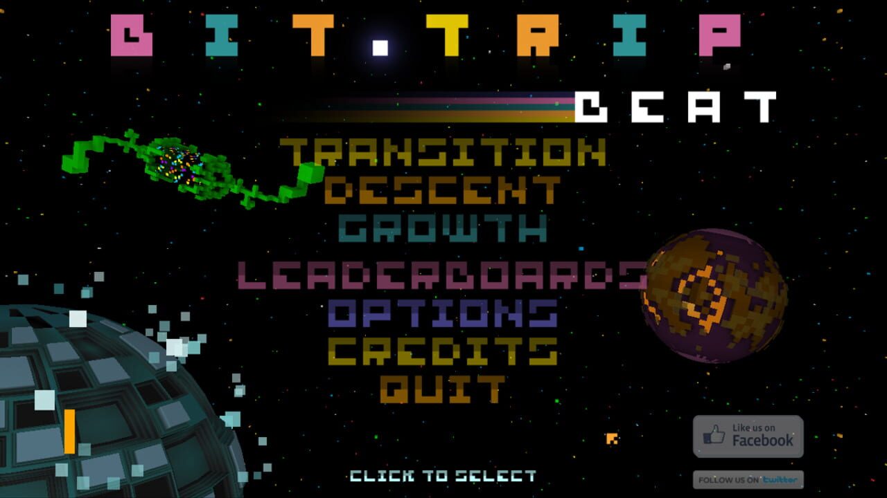 Screenshot for Bit.Trip Beat HD