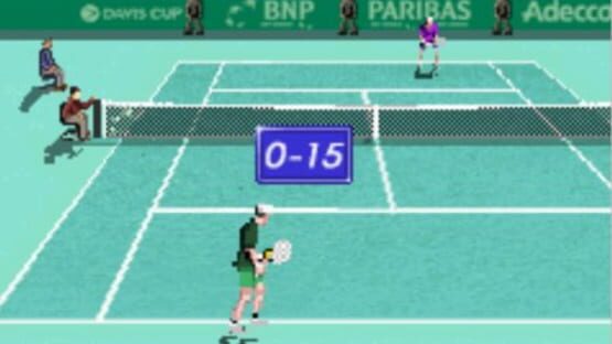 Screenshot for Davis Cup Tennis