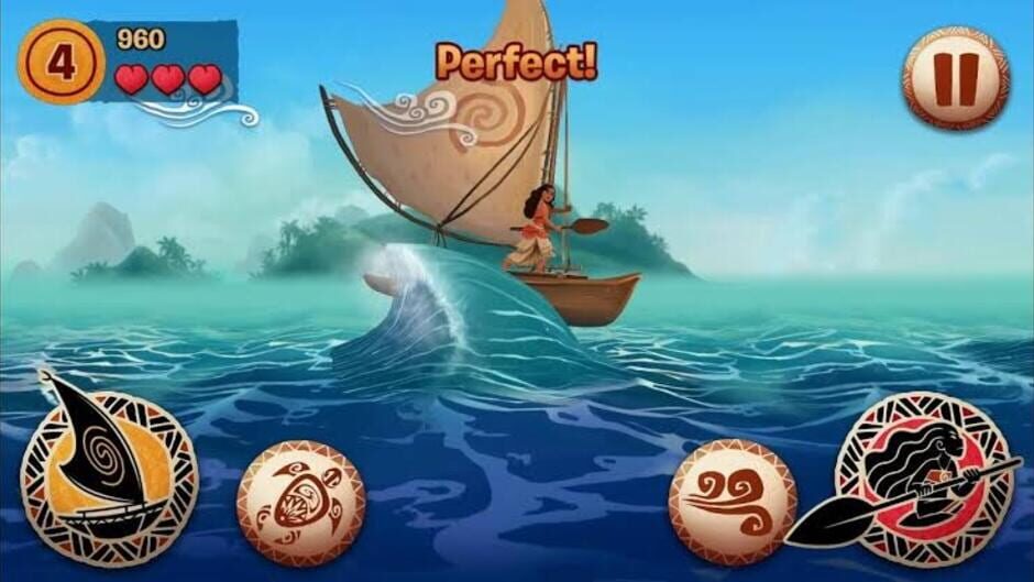 Screenshot for Moana: Rhythm Run