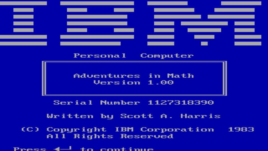 Screenshot for Adventures in Math